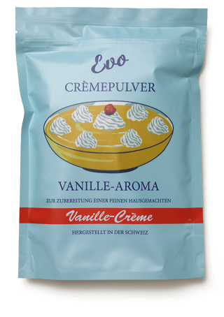 Evo Cr&egrave;mepulver Vanille-Aroma