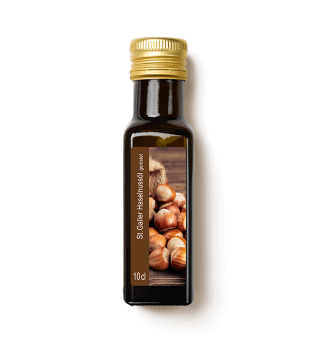 Haselnuss&ouml;l ger&ouml;stet